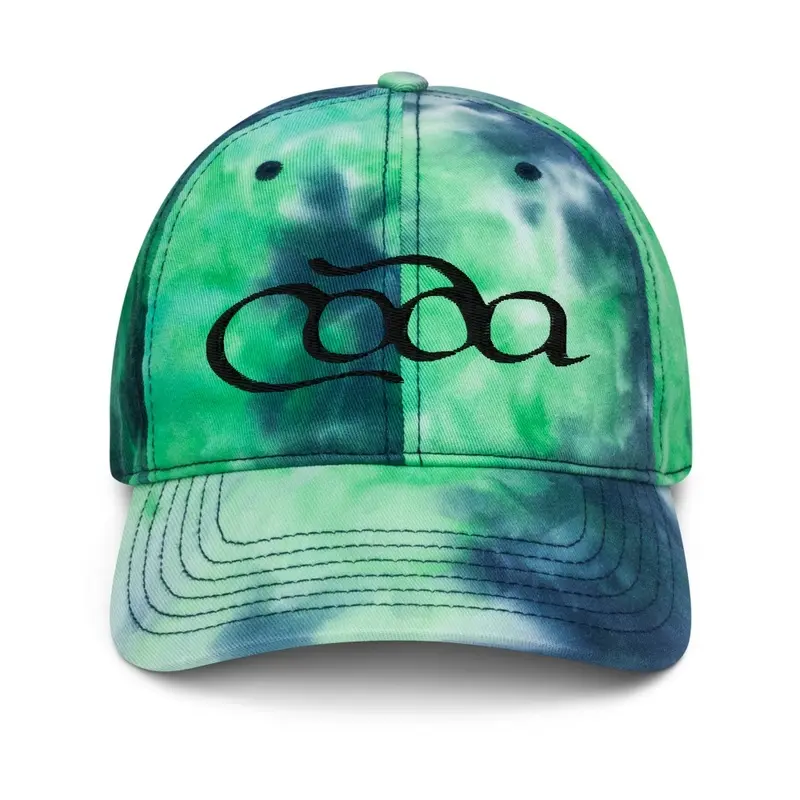 Embroidered Black Coda Cap